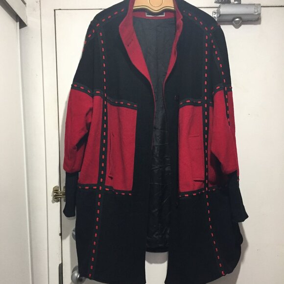 VINTAGE SPENCER DOUGLAS WOOL BLEND OVERSIZED JACKETS SIZE M/L/XL - Picture 3 of 14